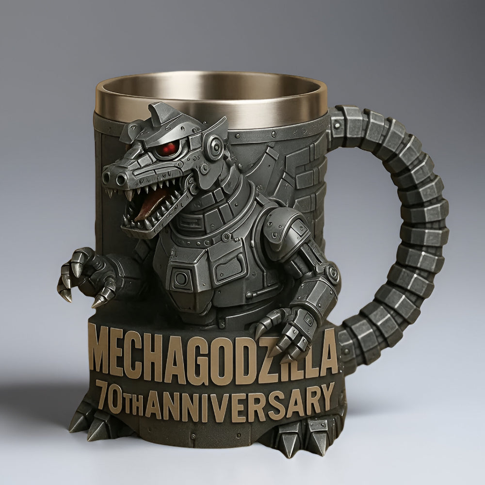 Taza de Café de Cerámica con Figura 3D de Monstruo Divertida