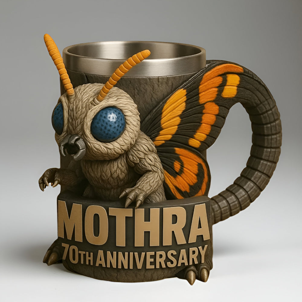 Taza de Café de Cerámica con Figura 3D de Monstruo Divertida