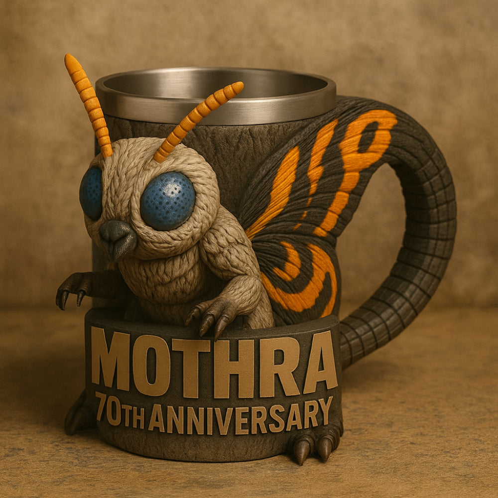 Taza de Café de Cerámica con Figura 3D de Monstruo Divertida