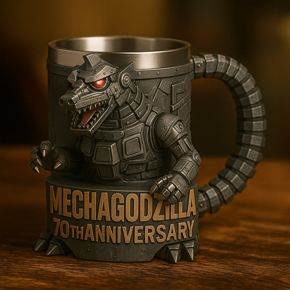 Taza de Café de Cerámica con Figura 3D de Monstruo Divertida