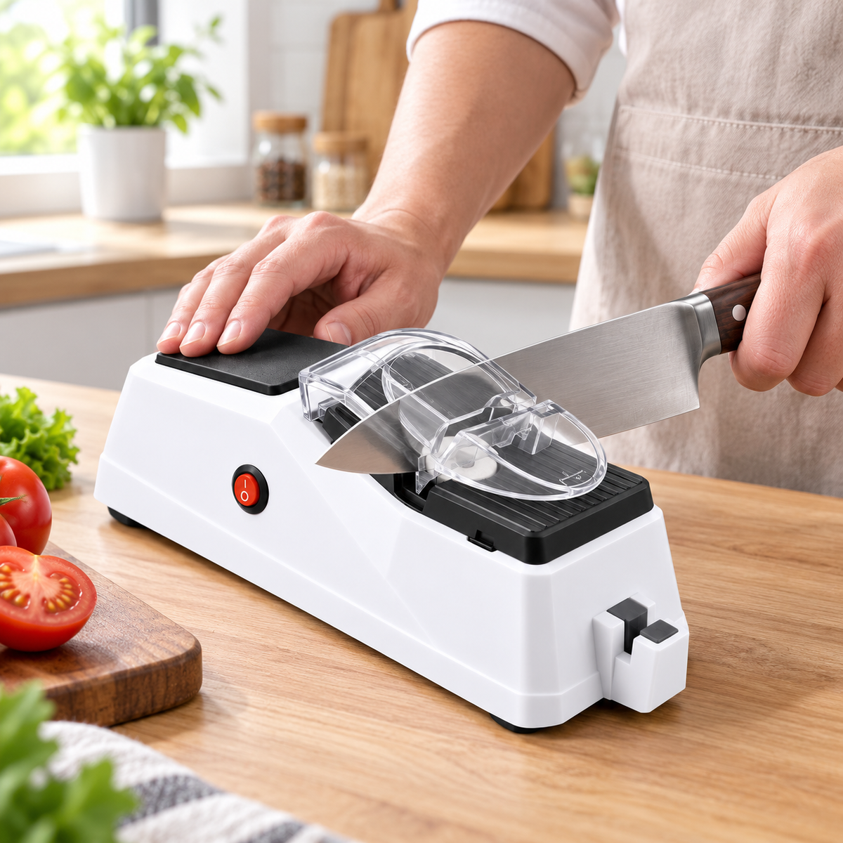 Afilador Eléctrico de Cuchillos Compacto Recargable por USB