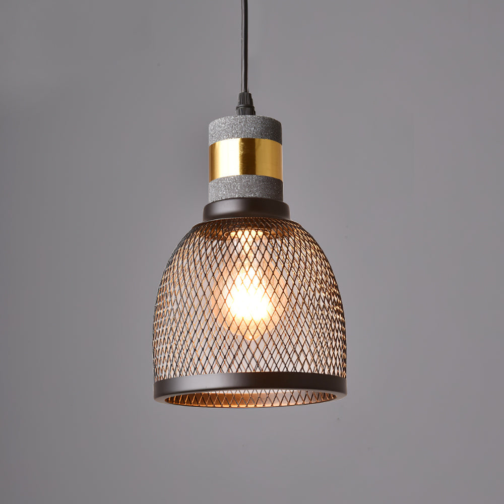 Lámpara Colgante de Hormigón Industrial LED, 6 Modelos