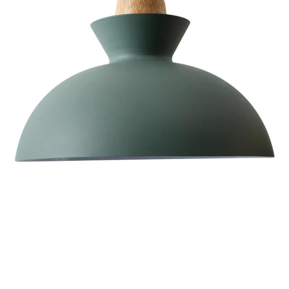 Lámpara Colgante de Cúpula Escandinava de Metal en 9 Colores