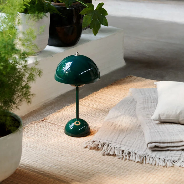 Lámpara de Mesa LED Seta Recargable con Control Táctil