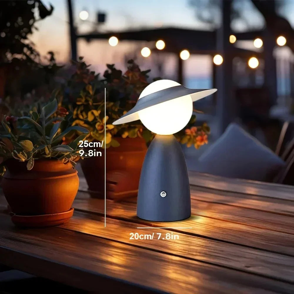 Lámpara TouchBright Recargable con Base de Carga Inalámbrica
