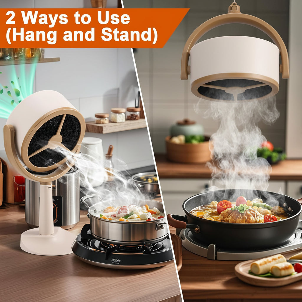 Campana Extractora Portátil de Cocina con Ventilador USB