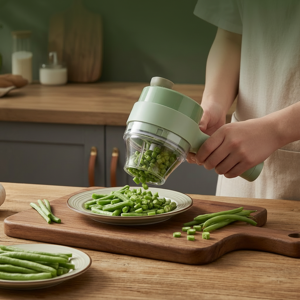 Picadora de Verduras Eléctrica Inalámbrica Recargable