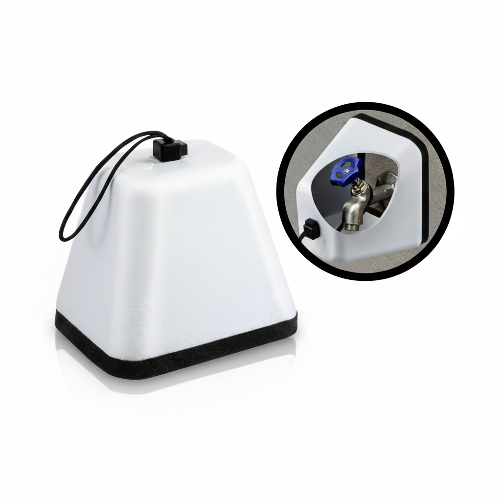 Protector de Grifo Exterior Aislante contra Heladas Invierno