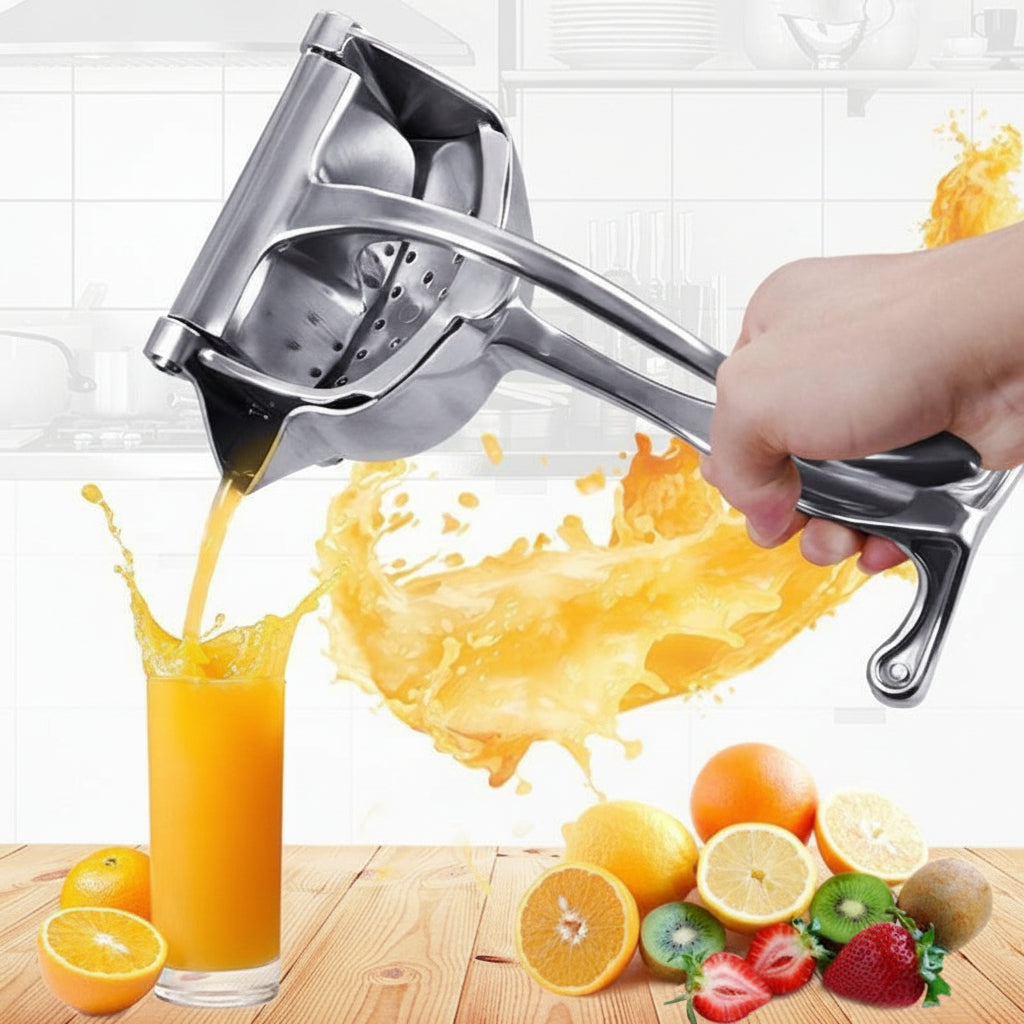 Exprimidor Manual de Cítricos de Acero Inoxidable para Zumo