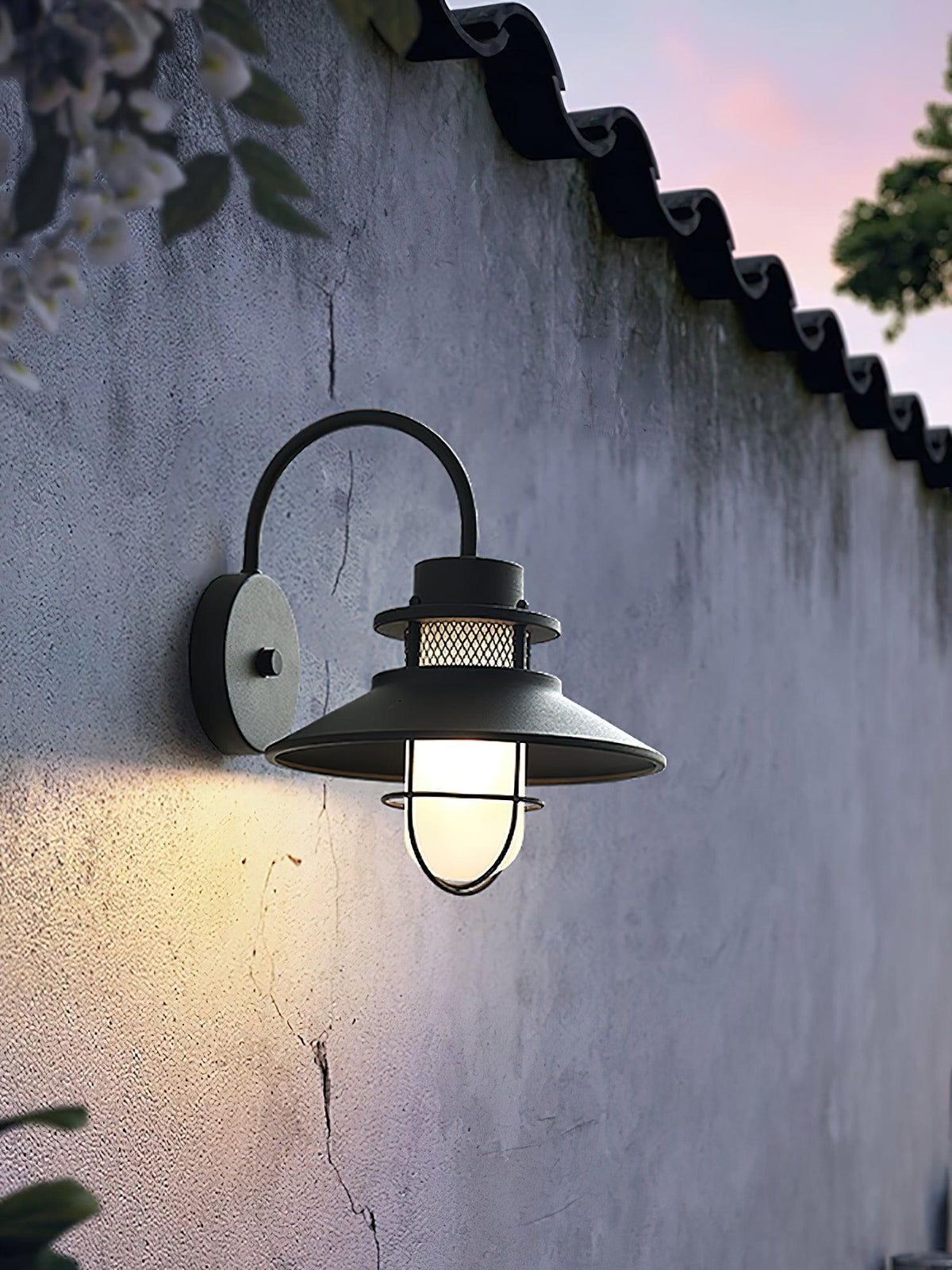 Felix Aplique de Pared Exterior Industrial Impermeable