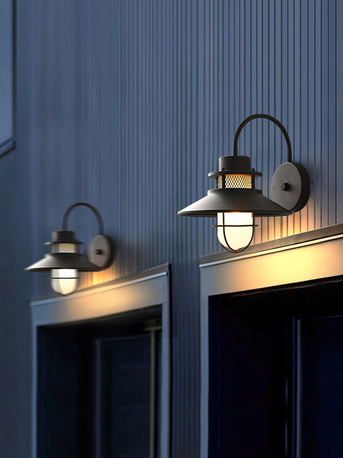 Felix Aplique de Pared Exterior Industrial Impermeable