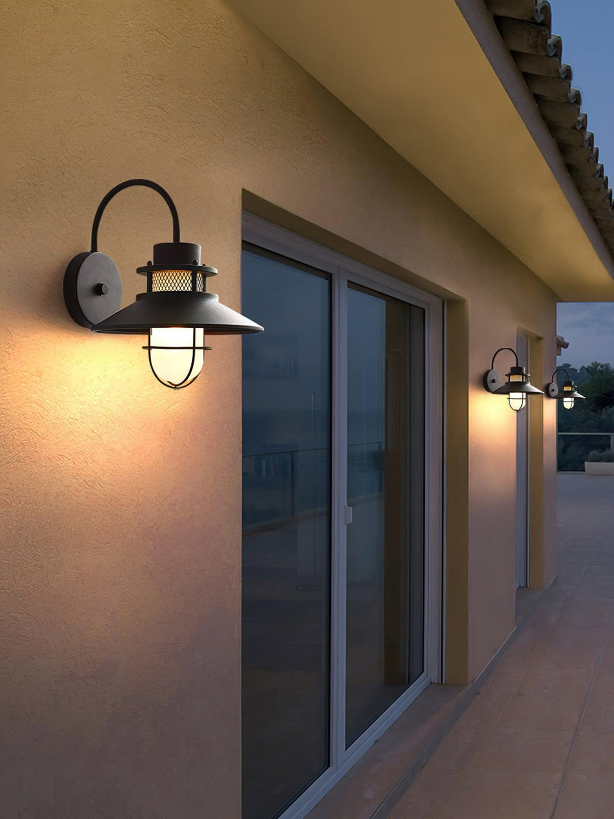 Felix Aplique de Pared Exterior Industrial Impermeable