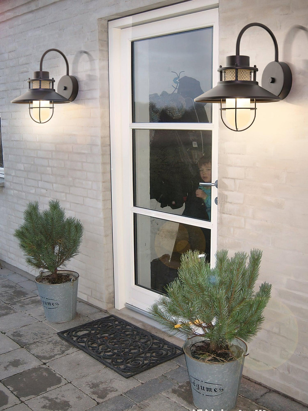 Felix Aplique de Pared Exterior Industrial Impermeable