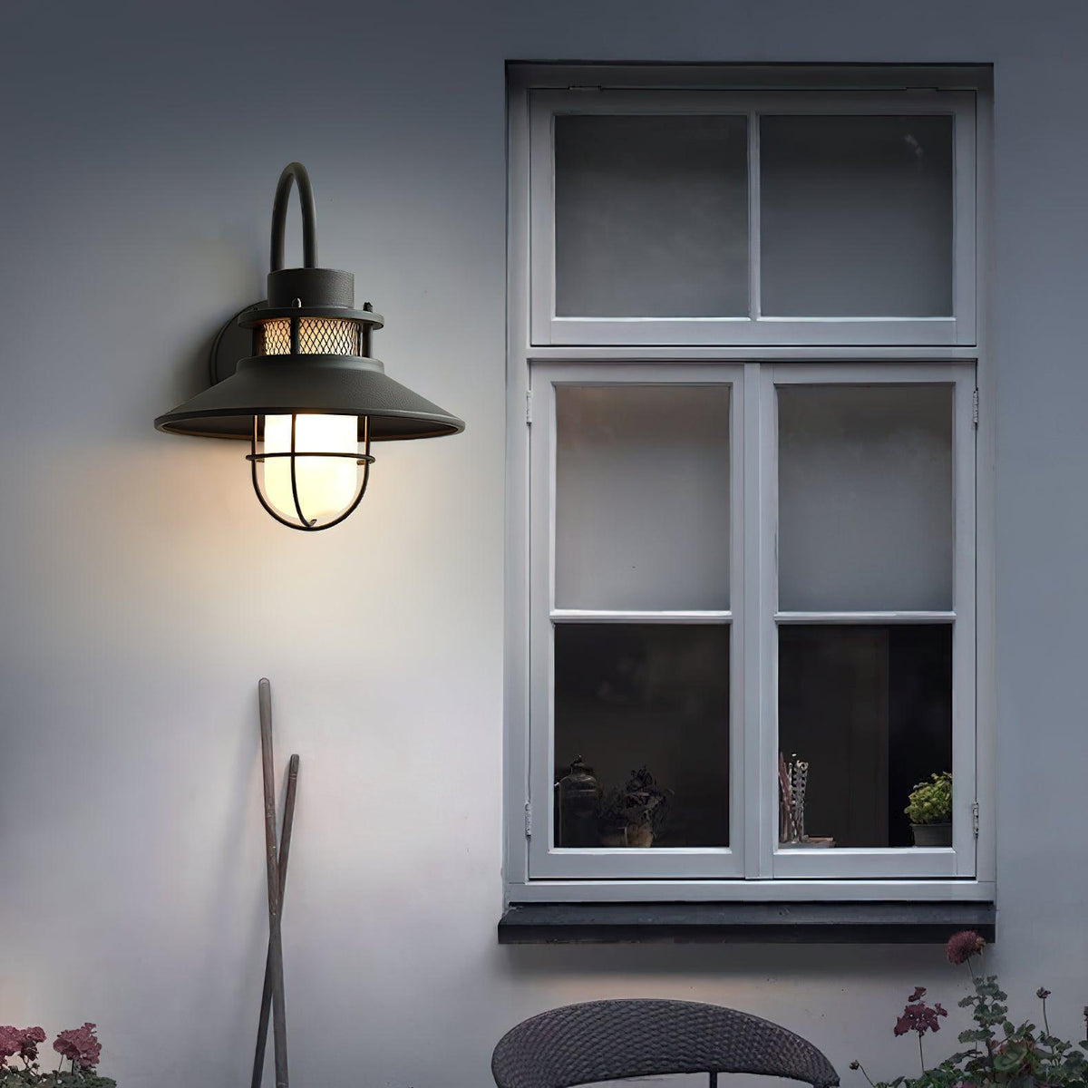 Felix Aplique de Pared Exterior Industrial Impermeable