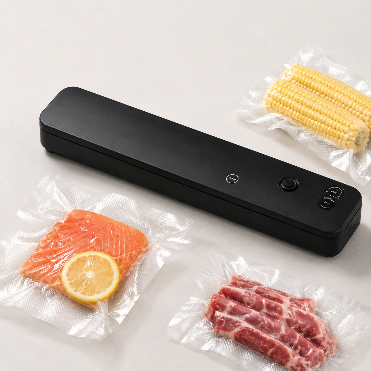 Envasadora al Vacío Automática Compacta para Alimentos