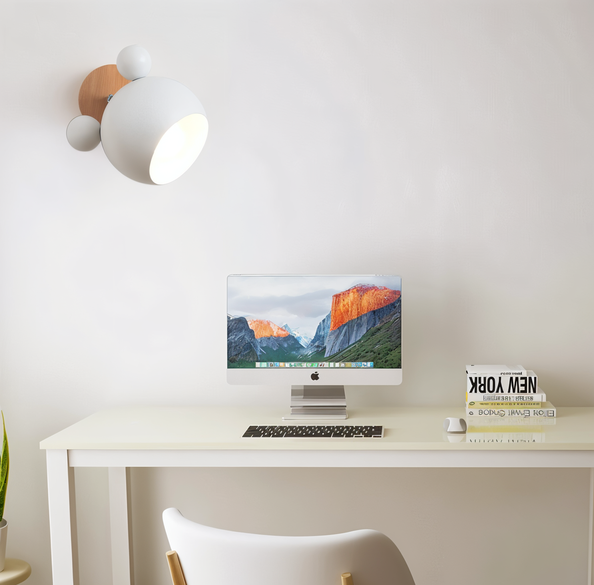Aplique de Pared FlashMouse LED con Forma de Ratón Divertido