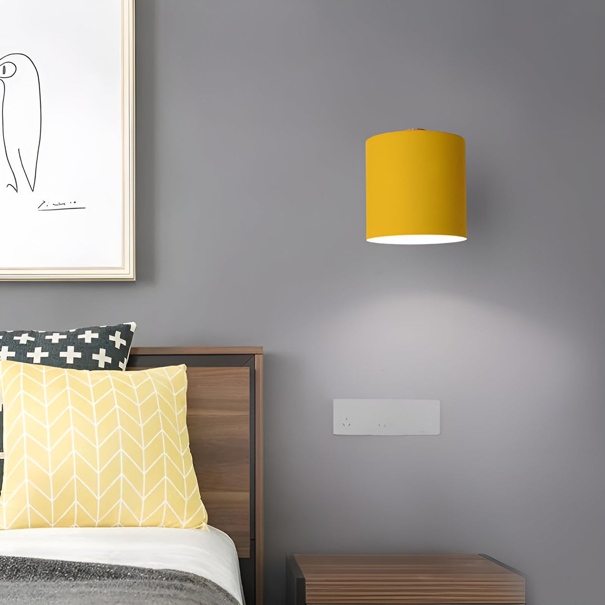 Aplique de Pared Ajustable NordicGlow Escandinavo Pastel