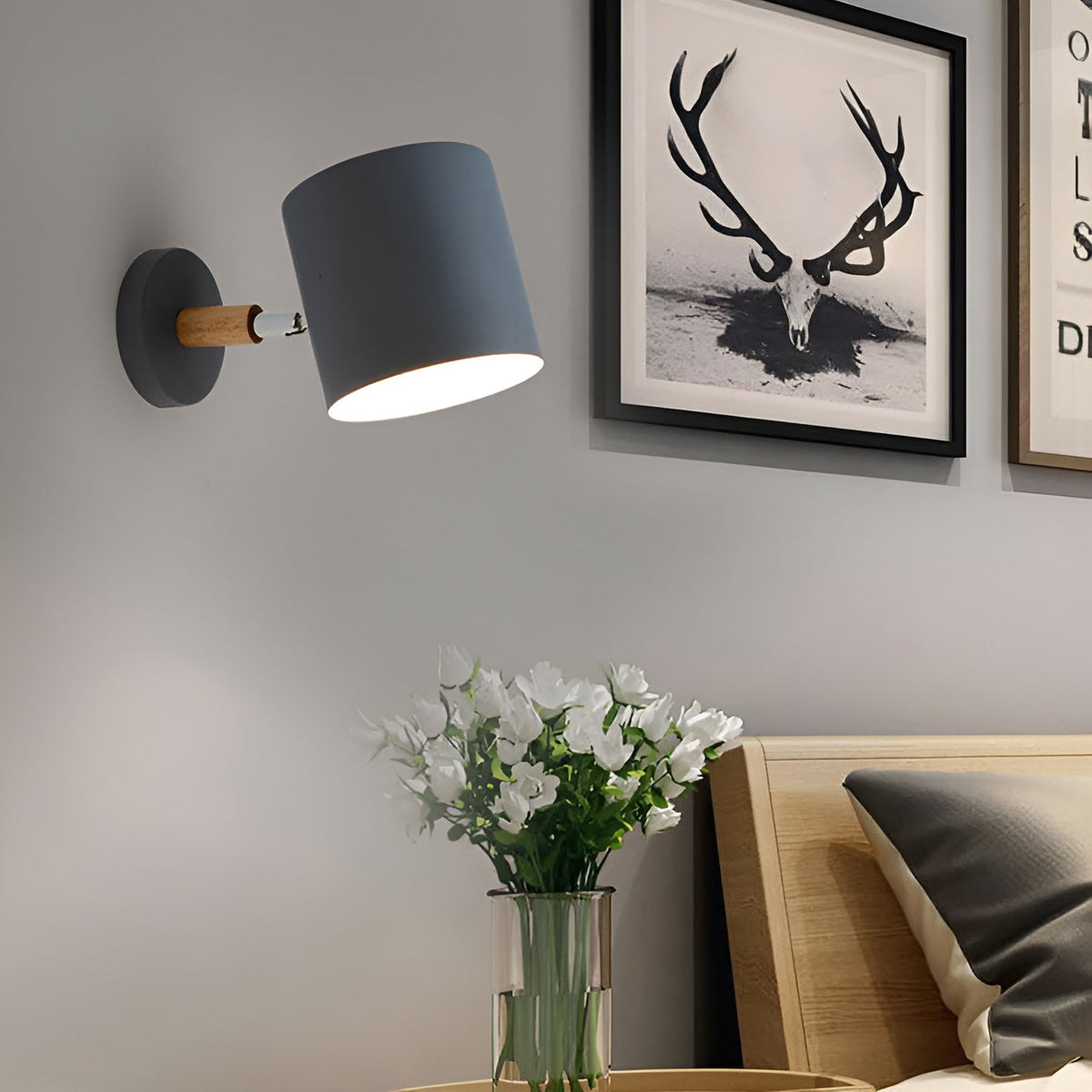 Aplique de Pared Ajustable NordicGlow Escandinavo Pastel