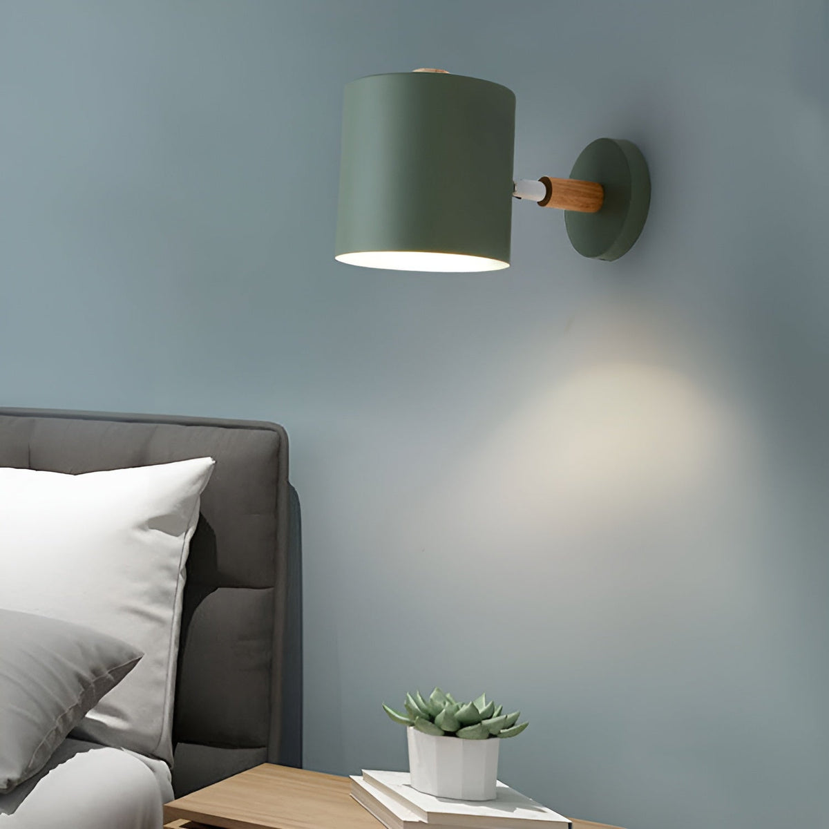 Aplique de Pared Ajustable NordicGlow Escandinavo Pastel
