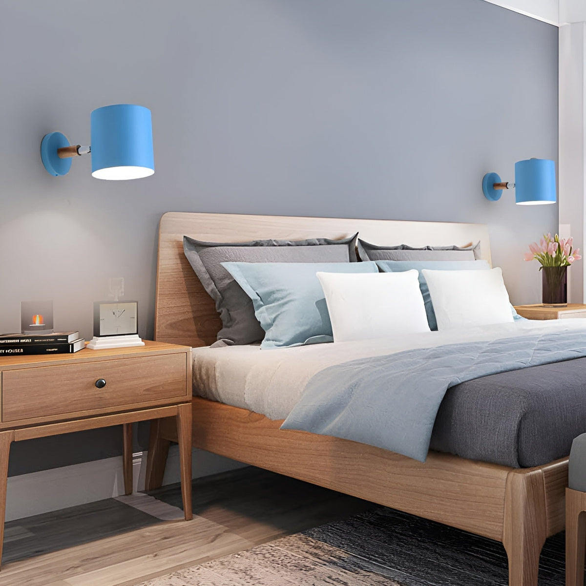 Aplique de Pared Ajustable NordicGlow Escandinavo Pastel