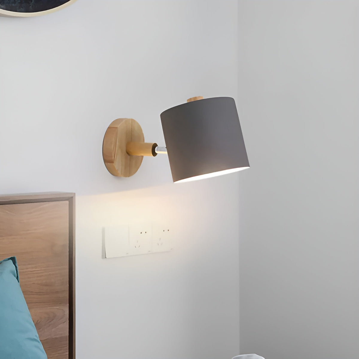 Aplique de Pared Ajustable NordicGlow Escandinavo Pastel
