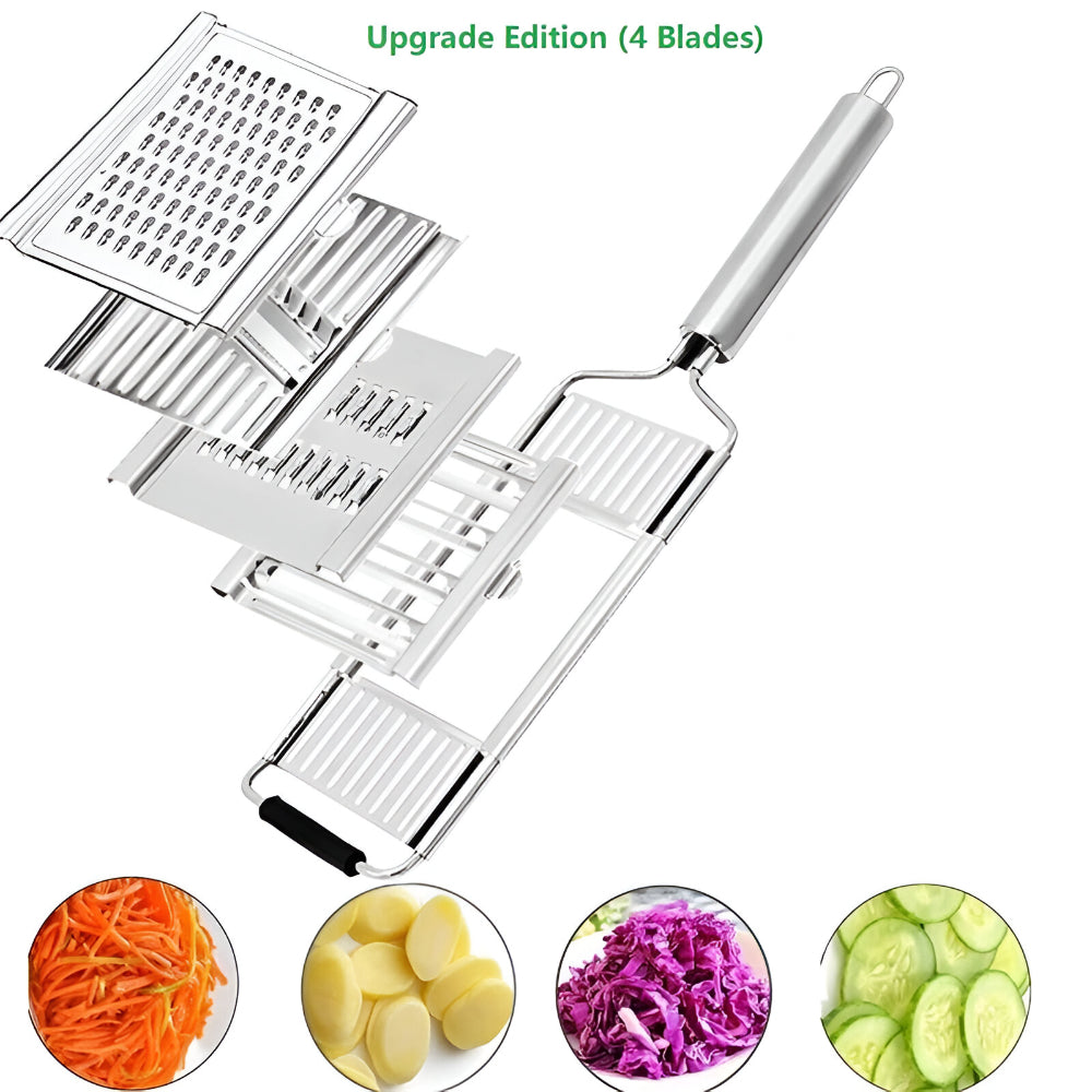Mandolina Cortadora de Verduras de Acero Inoxidable Multiuso