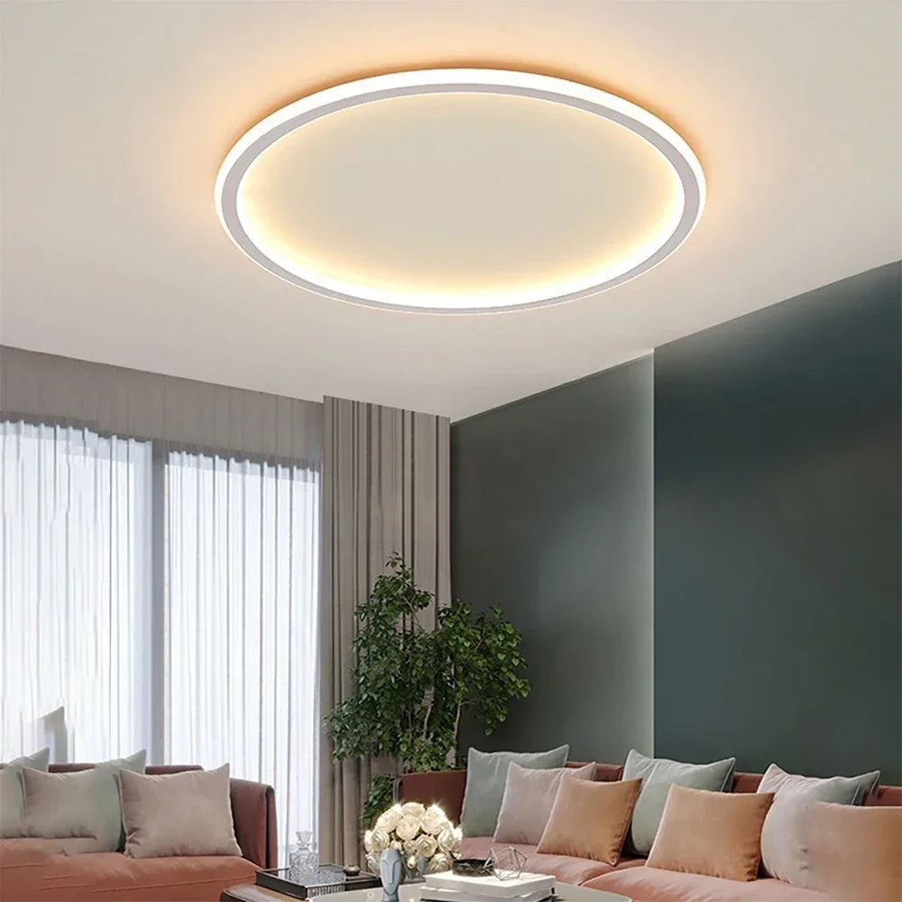 Plafón LED de Techo Redondo Moderno de 20 a 50 cm, Regulable