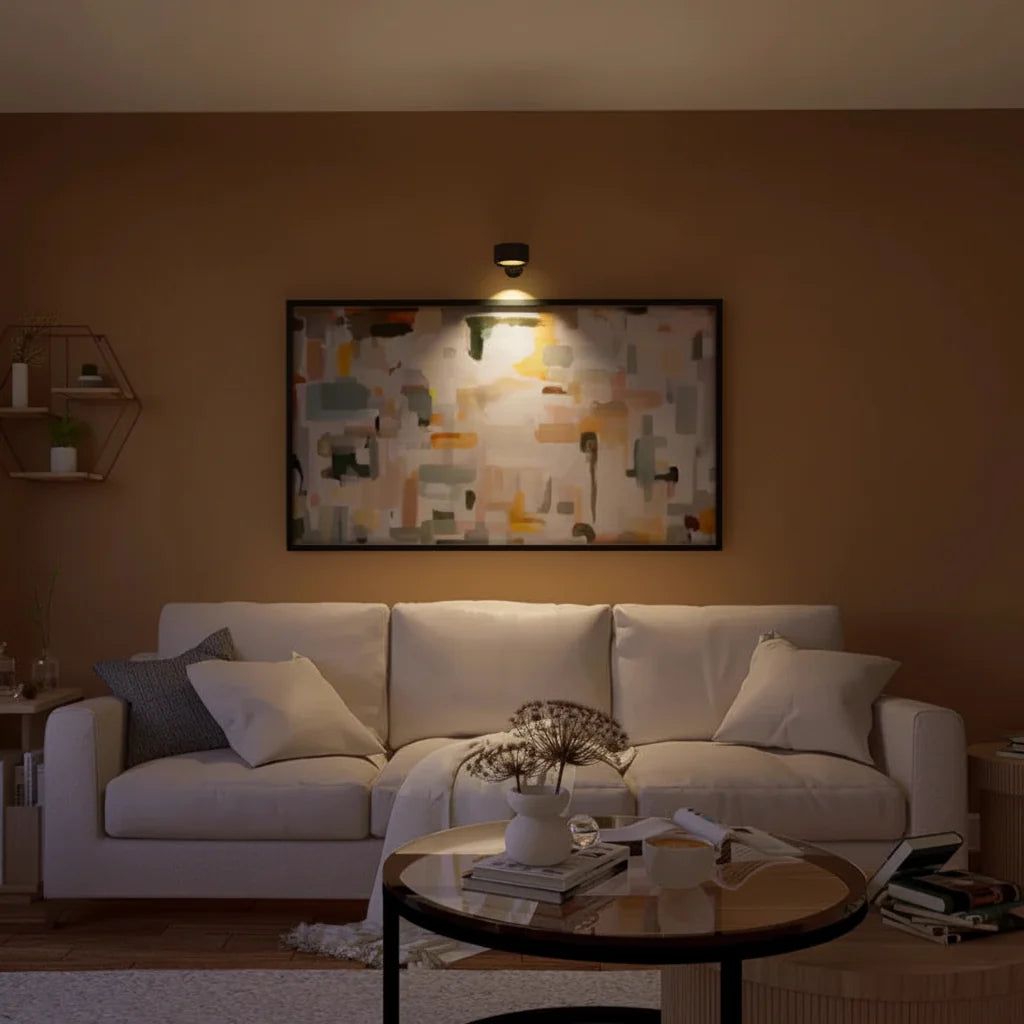 Aplique LED Inalámbrico Giratorio Táctil o con Mando