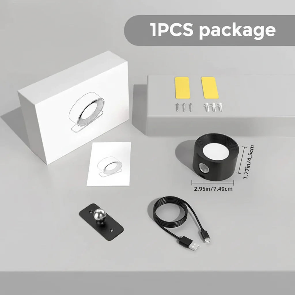 Aplique LED Inalámbrico Giratorio Táctil o con Mando