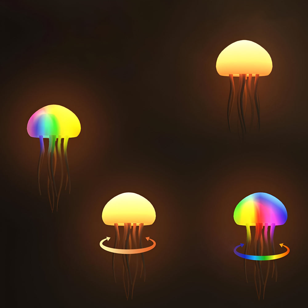 Lámpara LED de Medusa Luz Ambiental Relajante Nocturna
