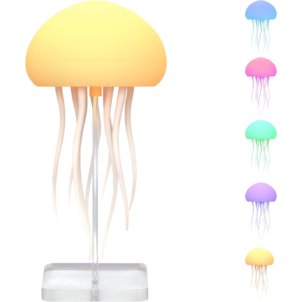 Lámpara LED de Medusa Luz Ambiental Relajante Nocturna