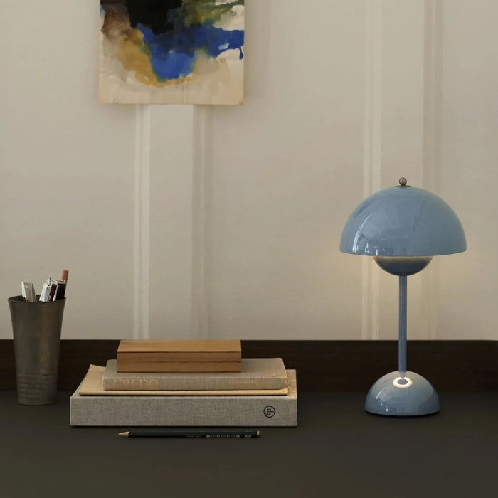 Lámpara de Mesa LED Seta Recargable con Control Táctil