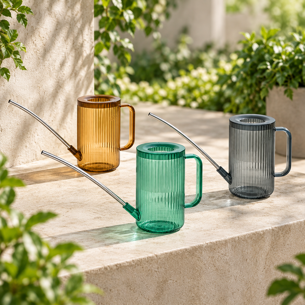Regadera de Caño Largo Ergonómica para Plantas de Interior