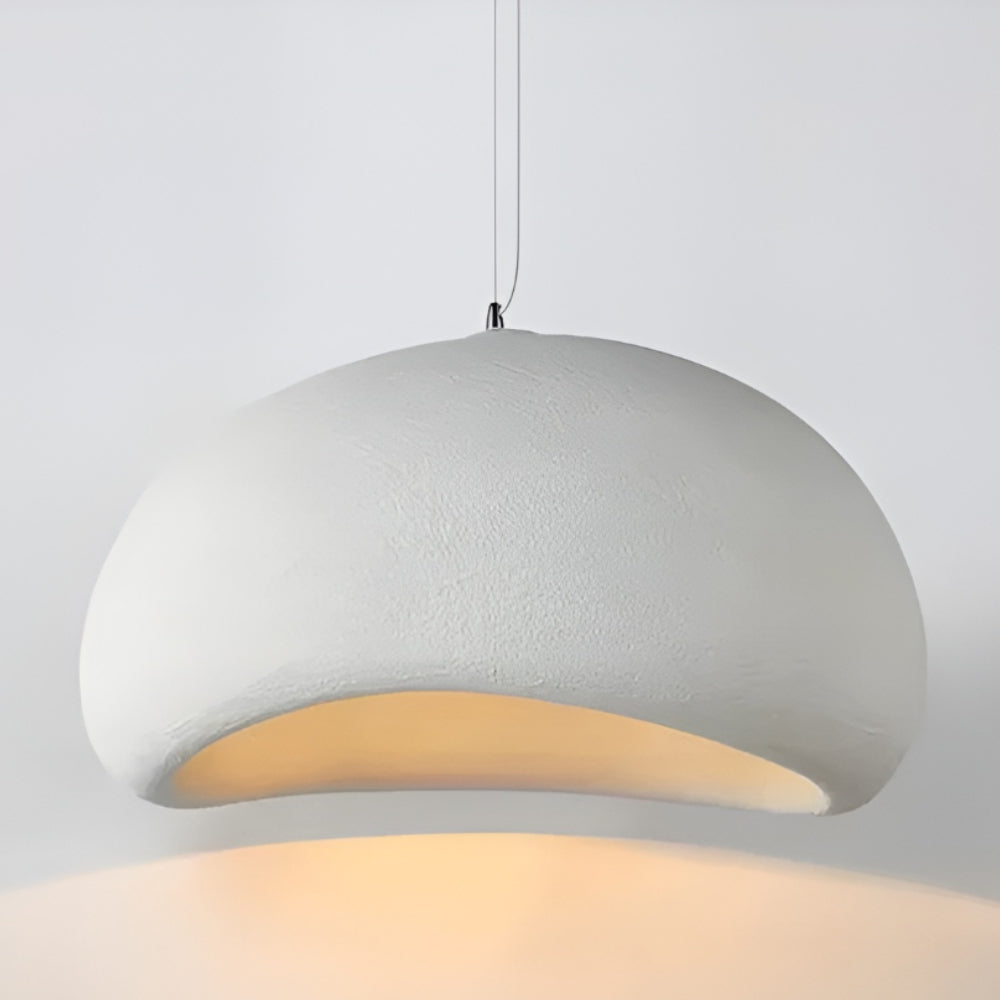 Lámpara Colgante Zenith Glow LED Nórdica Wabi-Sabi Artesanal