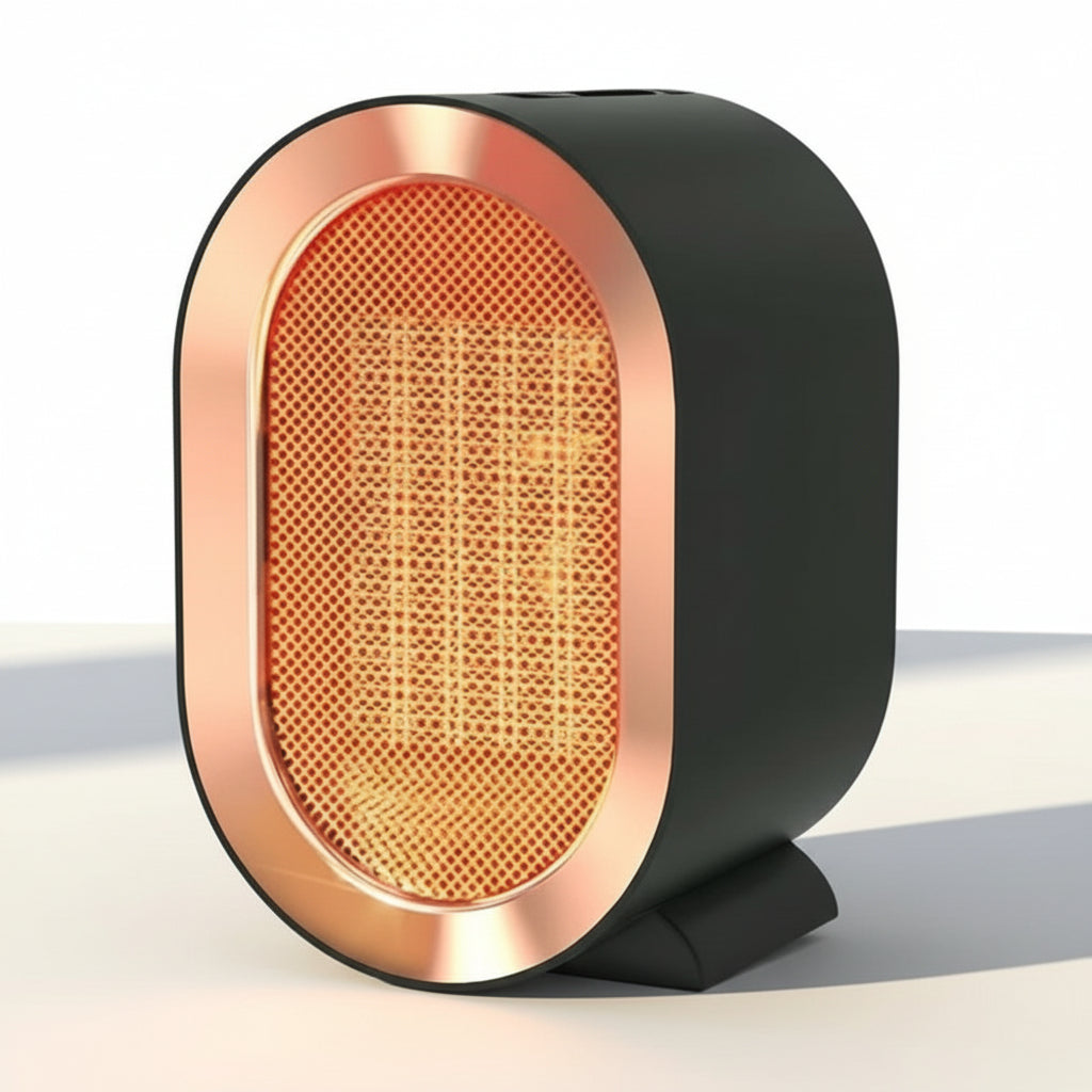 Calefactor Eléctrico Portátil Pequeño con Termostato