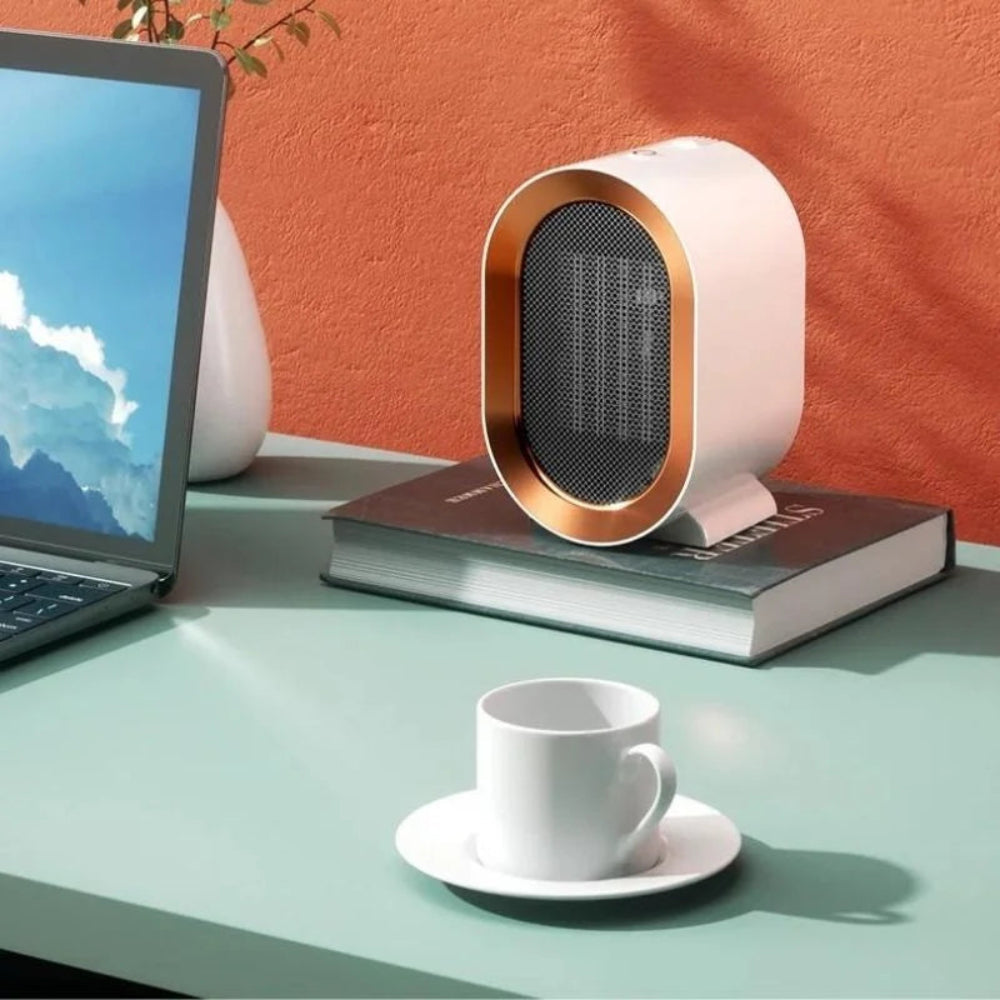 Calefactor Eléctrico Portátil Pequeño con Termostato