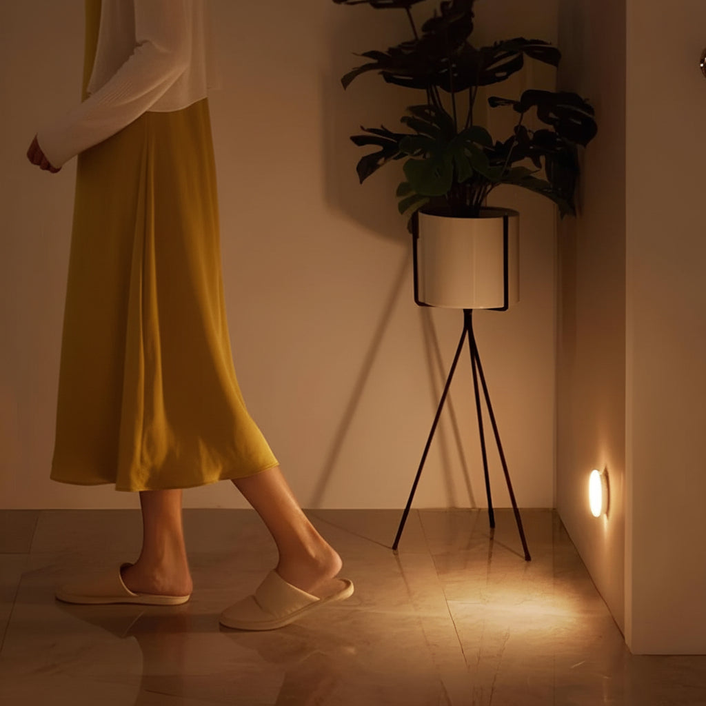 Luz Nocturna Inalámbrica con Sensor para Pasillo y Escaleras