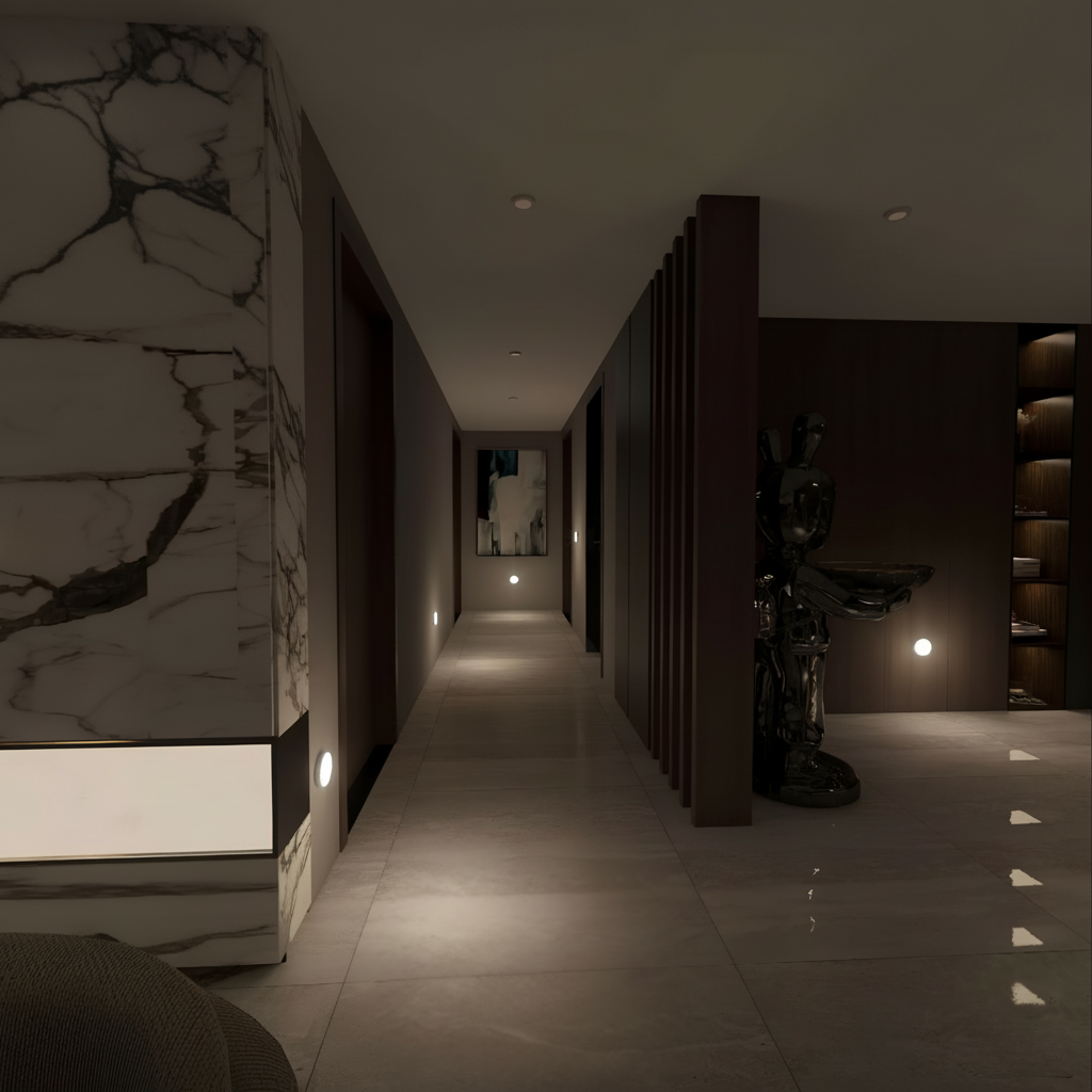 Luz Nocturna Inalámbrica con Sensor para Pasillo y Escaleras
