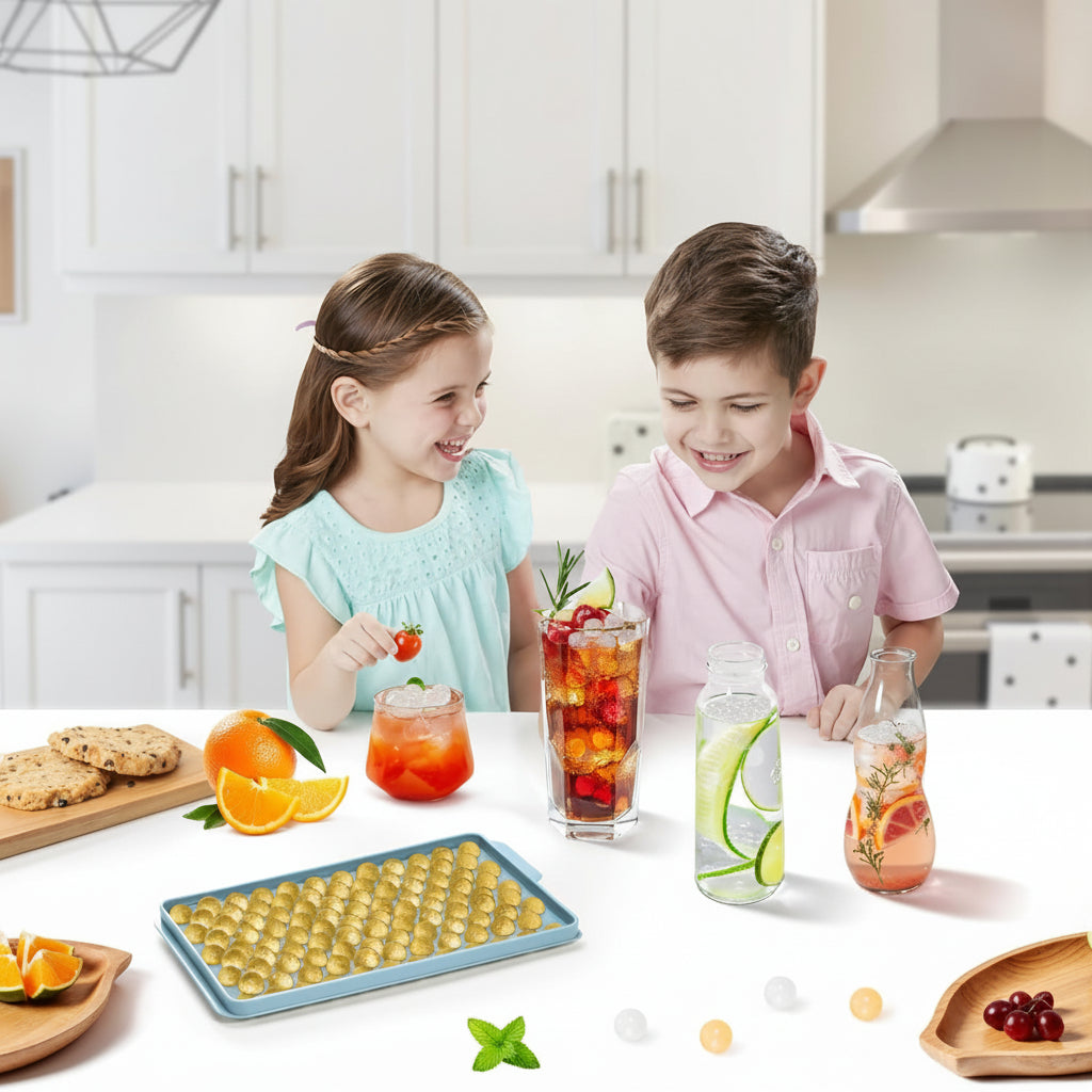Molde de Silicona para Mini Bolas de Hielo para Botellas