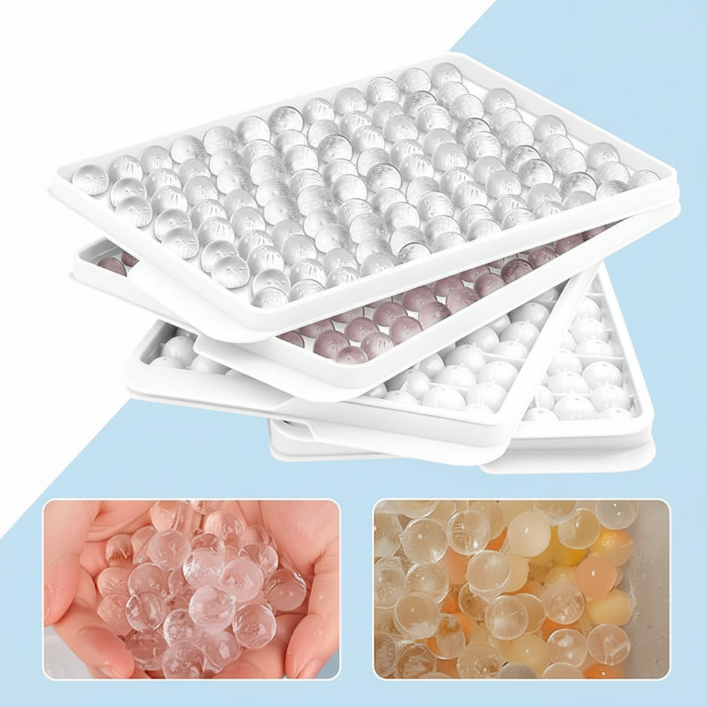 Molde de Silicona para Mini Bolas de Hielo para Botellas