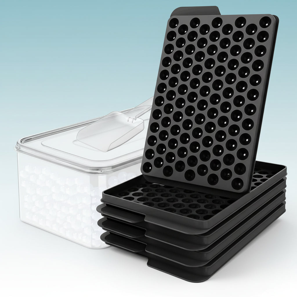 Molde de Silicona para Mini Bolas de Hielo para Botellas
