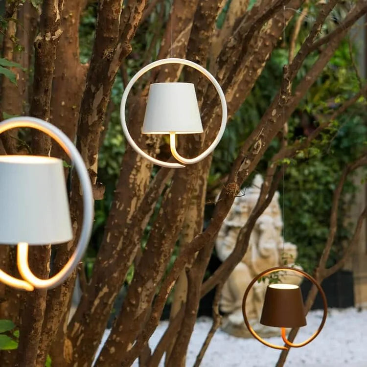 Lámpara Colgante Recargable LumiLoop LED Inalámbrica Táctil