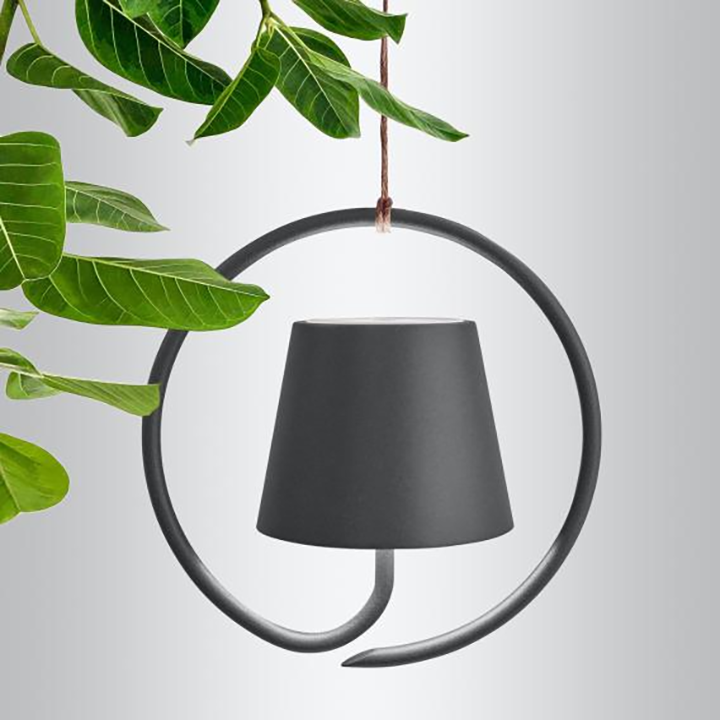Lámpara Colgante Recargable LumiLoop LED Inalámbrica Táctil