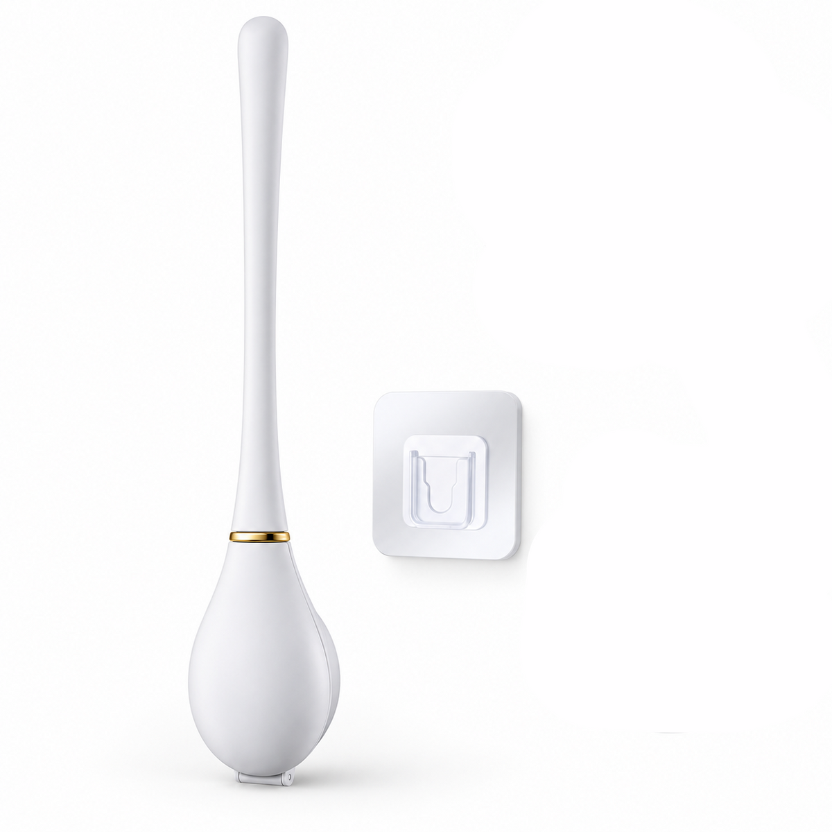 Escobilla de Baño de Pared Antimoho con Cabezal Flexible