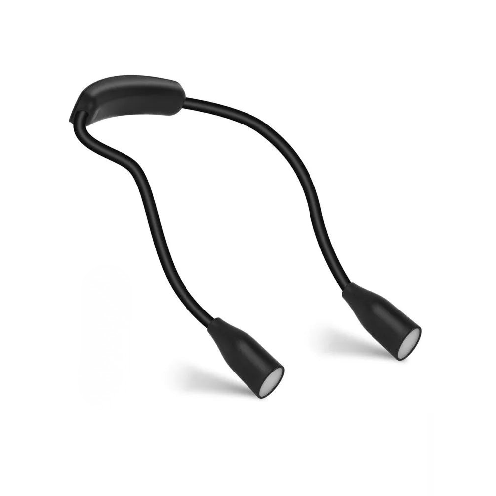 Lámpara de Cuello Flexible Recargable LED para Leer