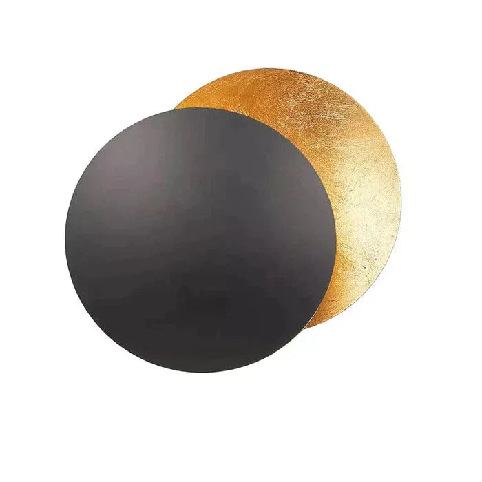 Lunaris Aplique de Pared Eclipse Solar Moderno Oro o Cobre