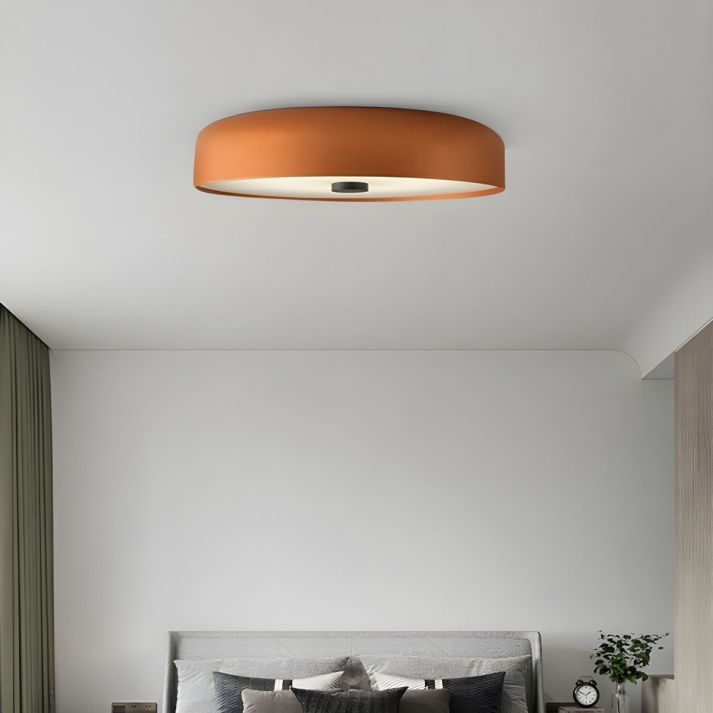 Plafón LED Retro Nórdico Minimalista con Luz de 3 Tonos