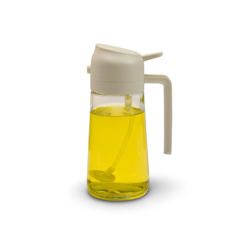 Aceitera Pulverizadora de Vidrio Recargable para Cocina