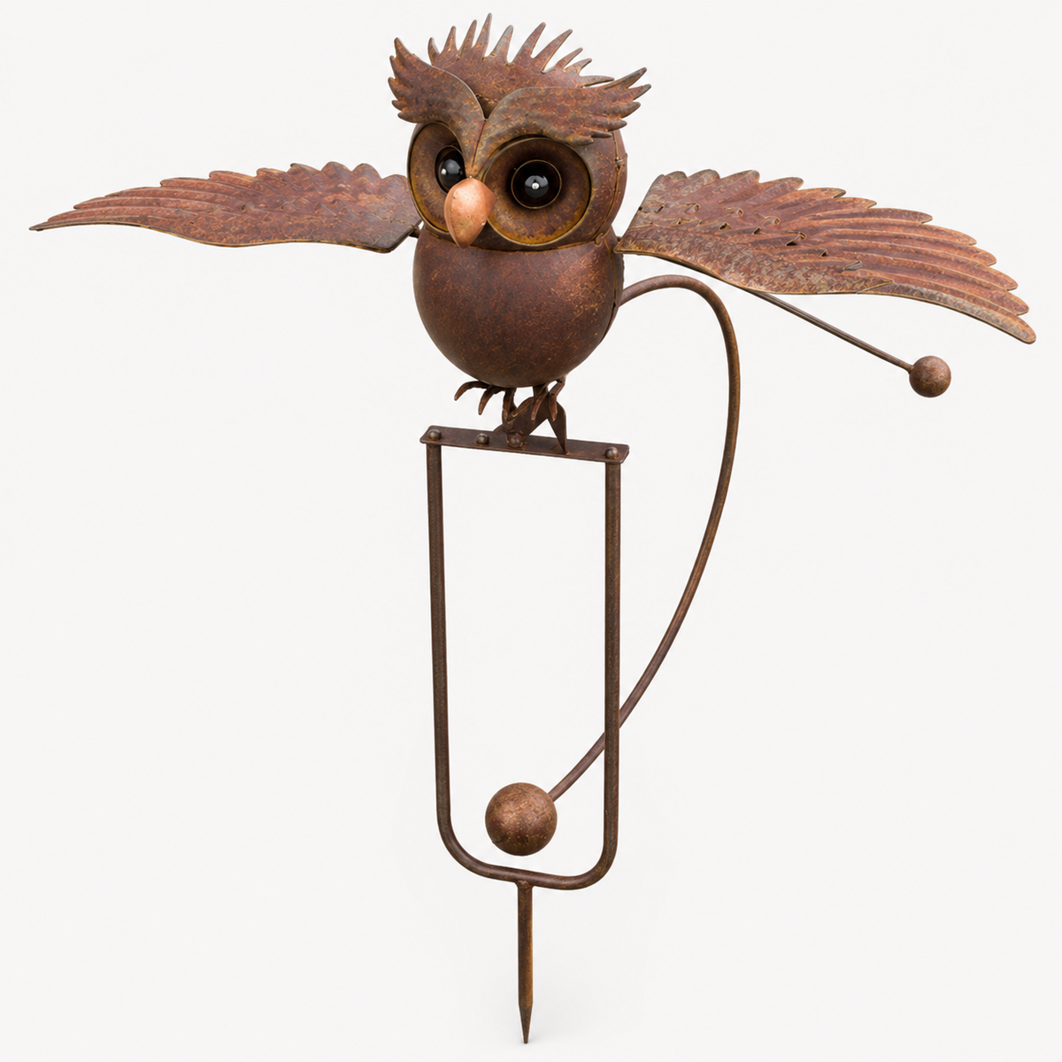 Pájaro de Jardín Decorativo con Alas que se Mueven al Viento