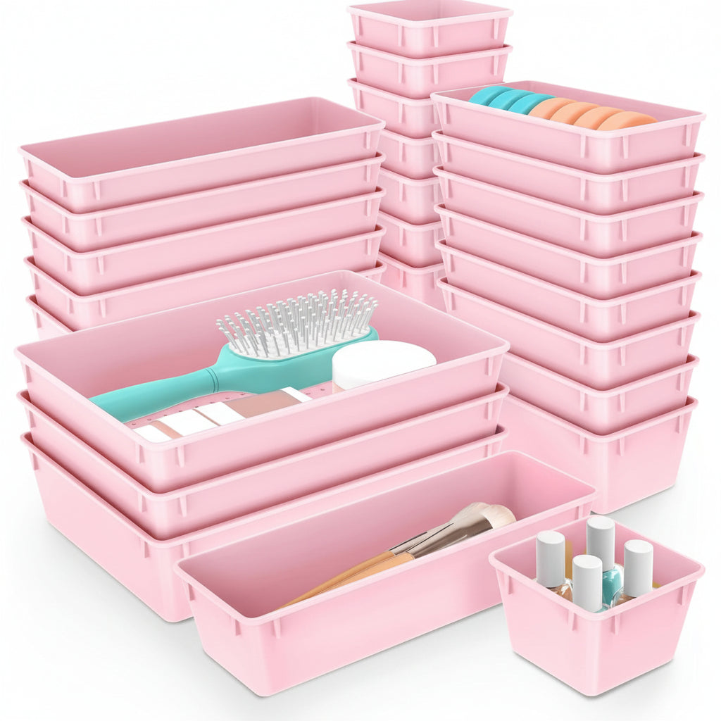 Set de Bandejas Organizadoras para Cajones de Cocina y Baño